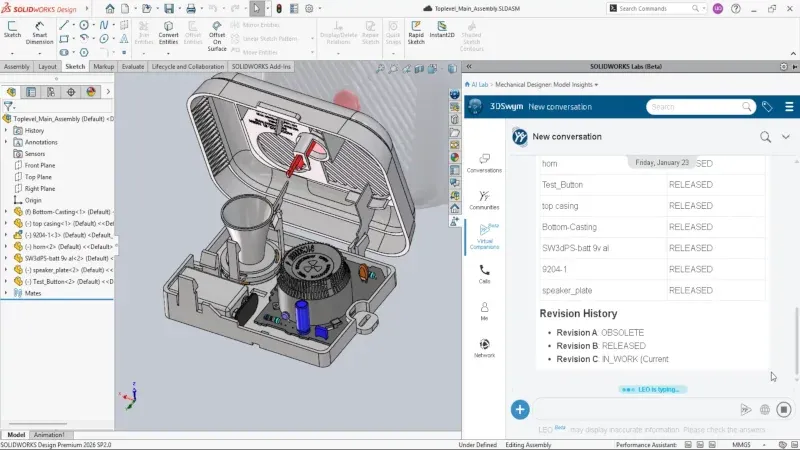 SOLIDWORKS Design R2026x FD02全新功能详解 —设计与
