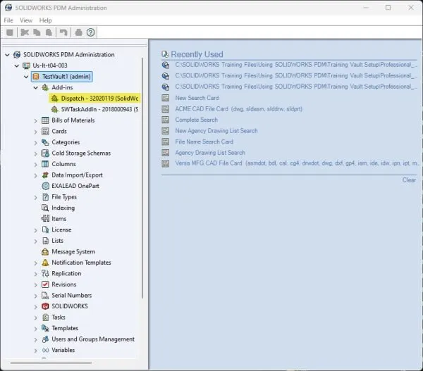 如何使用 SOLIDWORKS PDM Dispatch 实现文件自动重命名