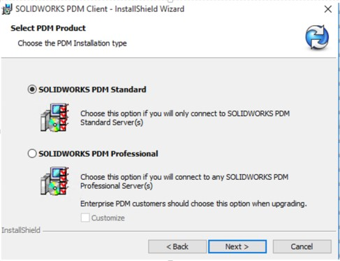 修改SOLIDWORKS PDM客户端安装 修改SOLIDWORKS PDM客户端安装