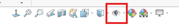 SOLIDWORKS头部工具栏 SOLIDWORKS头部工具栏