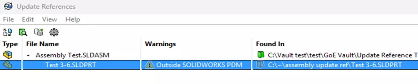 SOLIDWORKS PDM更新参考_替换文件 SOLIDWORKS PDM更新参考_替换文件