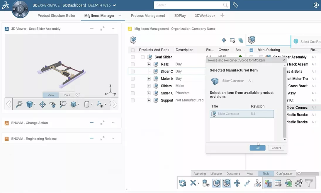 3DEXPERIENCE 平台上的制造BOM 3DEXPERIENCE 平台上的制造BOM