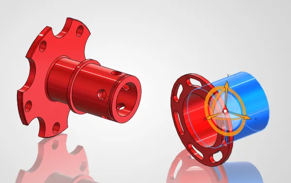 如何在SOLIDWORKS中对齐零件？