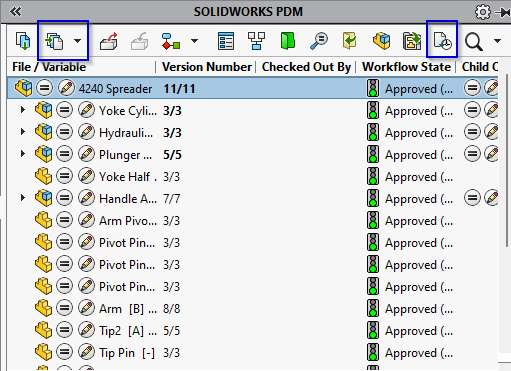 SOLIDWORKS PDM 插件界面 SOLIDWORKS PDM 插件界面