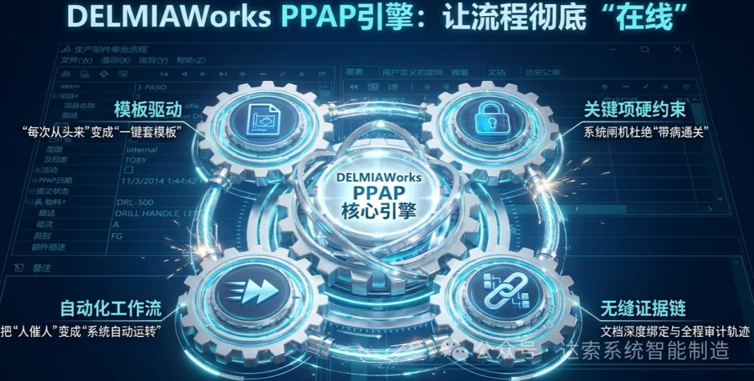 DELMIAWorks PPAP引擎:让流程彻底“在线”