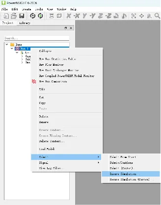 新增「Resume Simulation/Resume Simulation (customer)」快捷方式