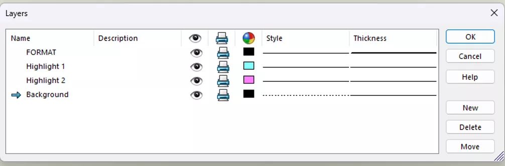 在 SOLIDWORKS 中定义图层颜色