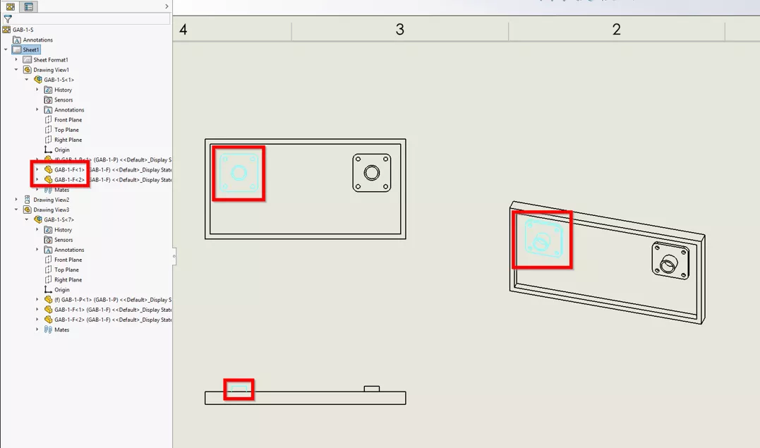 SOLIDWORKS 跨所有视图更改零部件颜色