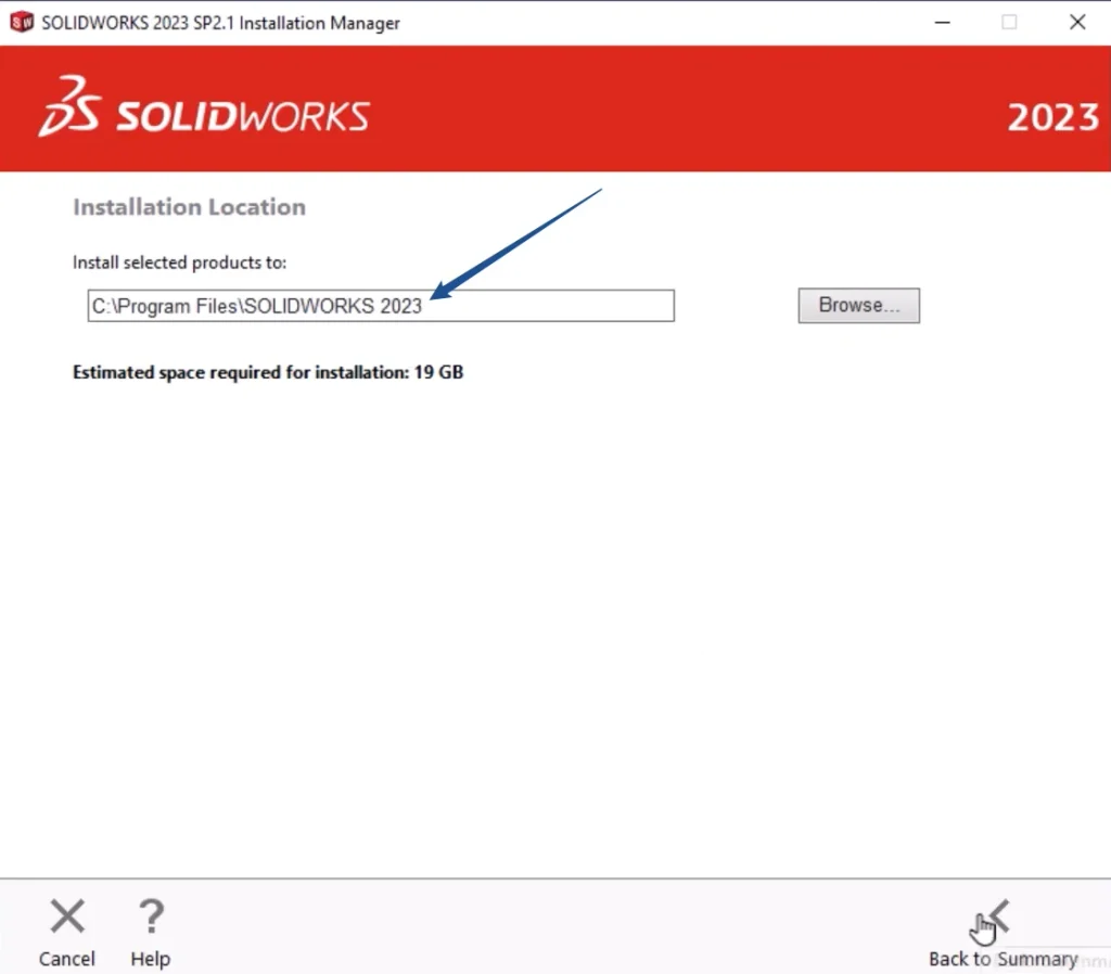 SOLIDWORKS 安装技巧 - 修改安装路径名称界面 SOLIDWORKS 安装技巧 - 修改安装路径名称界面
