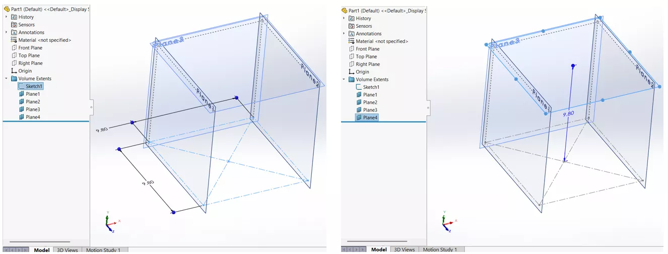 SOLIDWORKS 中模拟 3D 打印机成型空间 SOLIDWORKS 中模拟 3D 打印机成型空间