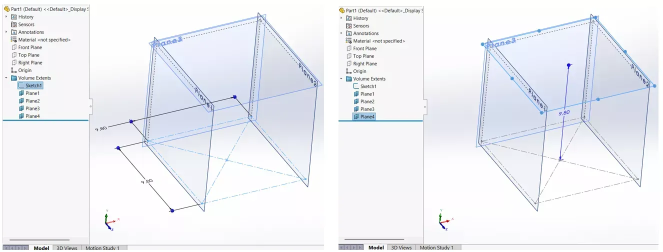 SOLIDWORKS 中模拟 3D 打印机成型空间 SOLIDWORKS 中模拟 3D 打印机成型空间