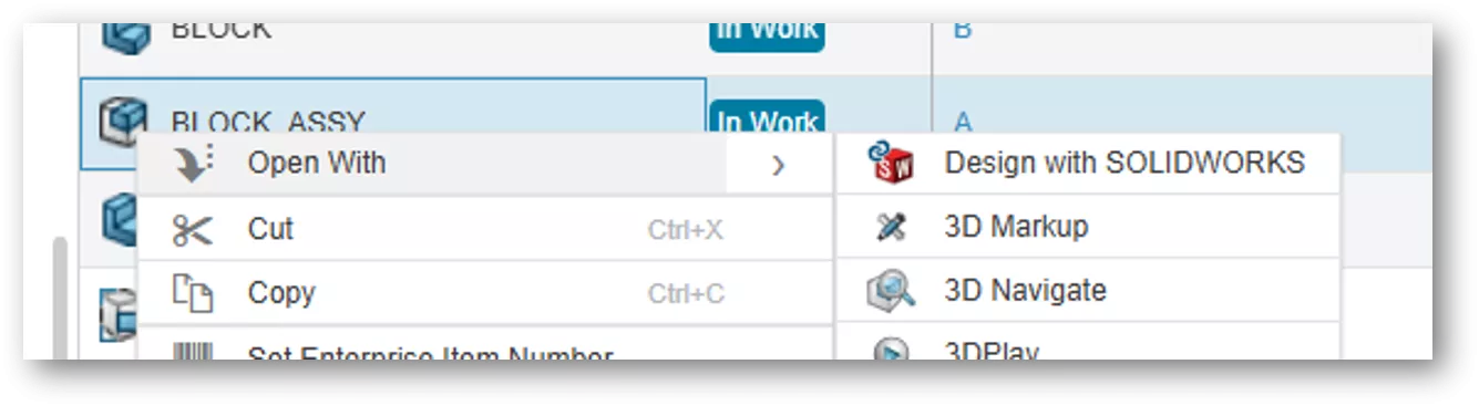 通过「使用 SOLIDWORKS Connected 打开」恢复本地 V6 缓存文件界面 通过「使用 SOLIDWORKS Connected 打开」恢复本地 V6 缓存文件界面