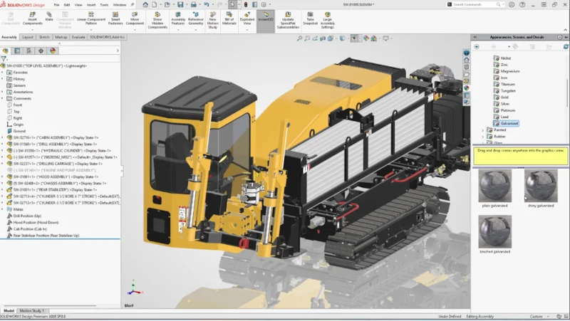 SOLIDWORKS Design 2026可视化与渲染功能升级，打造沉浸式产品视觉体验