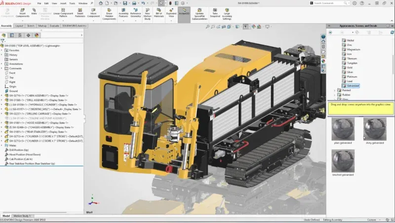 SOLIDWORKS Design 2026可视化与渲染功能升级，打造沉浸式产品视觉体验