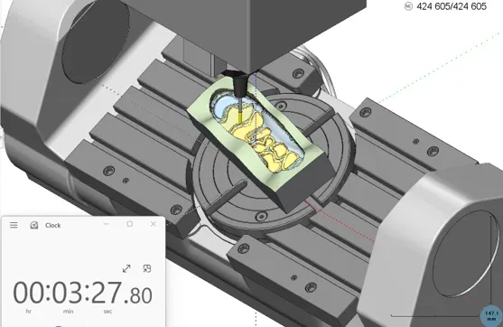 SolidCAM 2025 SP5 中央处理器仿真 SolidCAM 2025 SP5 中央处理器仿真