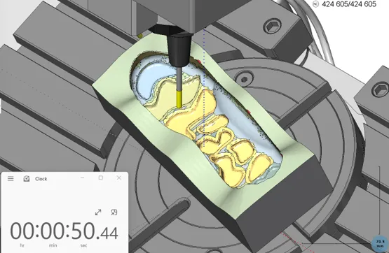 SolidCAM 2025 SP5 GPU 加速仿真 SolidCAM 2025 SP5 GPU 加速仿真
