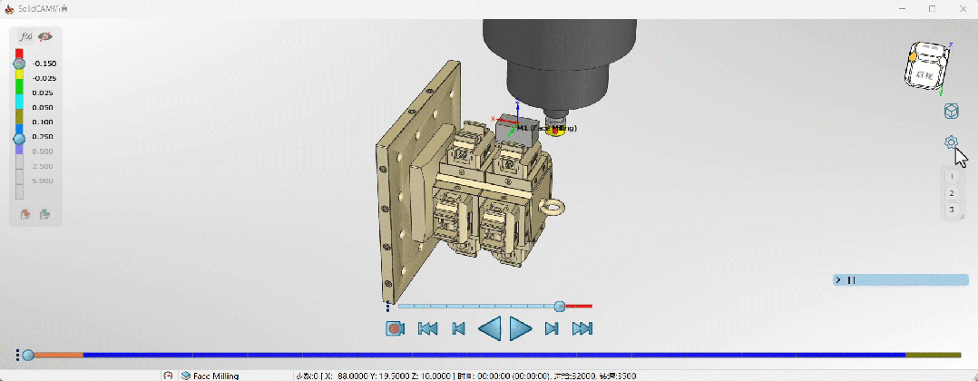 SolidCAM2026对SolidCAM仿真模块进行了重要升级,新增基于GPU的高速仿真技术 SolidCAM2026对SolidCAM仿真模块进行了重要升级,新增基于GPU的高速仿真技术