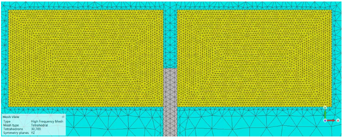 Mesh View中Design Space区域的放大视图 Mesh View中Design Space区域的放大视图