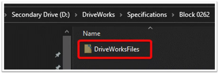 DriveWorksFiles 文件夹与配置方案底层逻辑