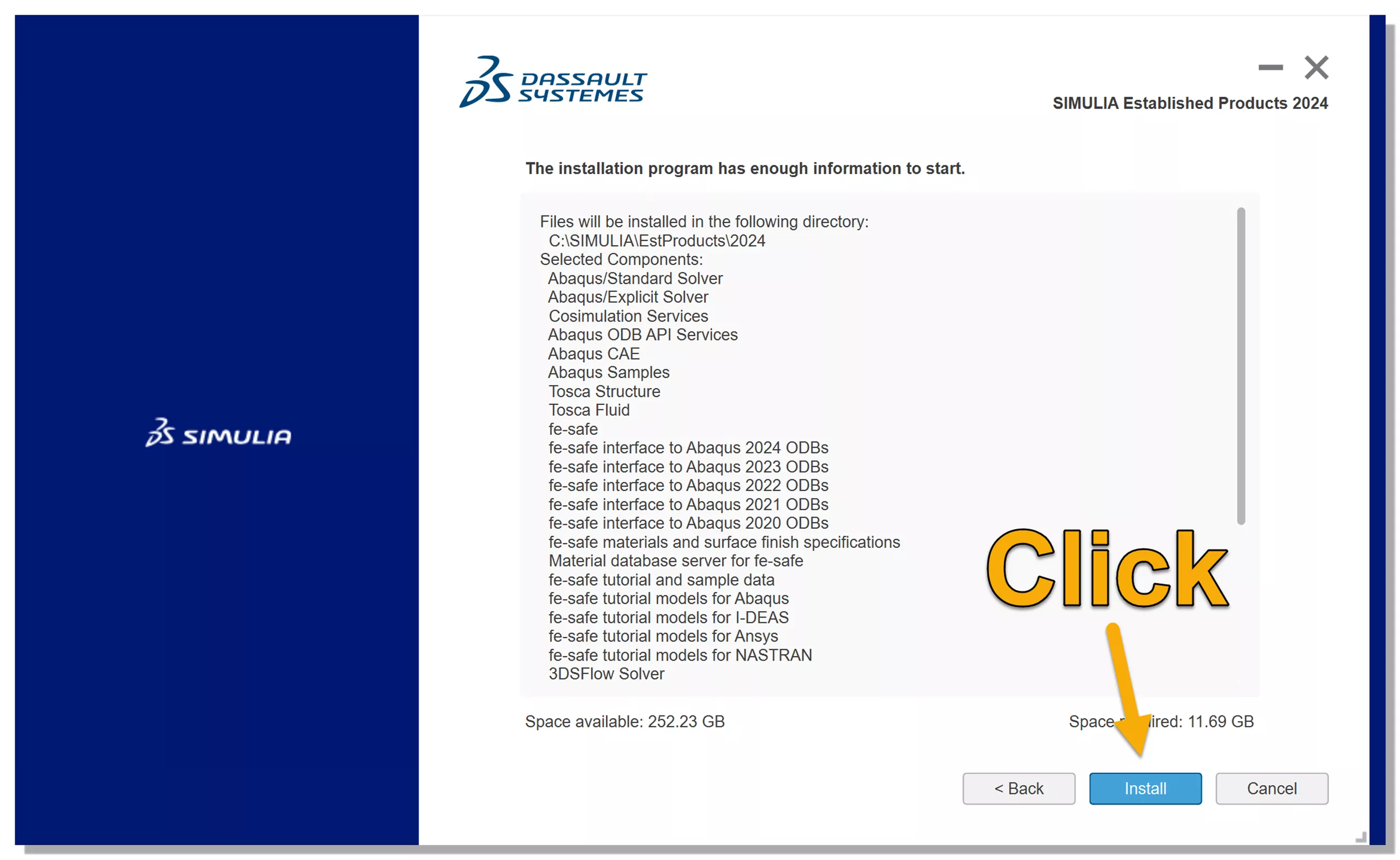 SIMULIA CAE 安装校验结果界面(Abaqus 2024 下载配套图示) SIMULIA CAE 安装校验结果界面(Abaqus 2024 下载配套图示)