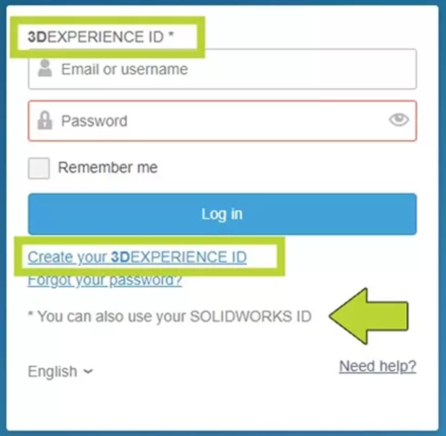 登录 3DEXPERIENCE 平台以启用 CST 连接器 登录 3DEXPERIENCE 平台以启用 CST 连接器