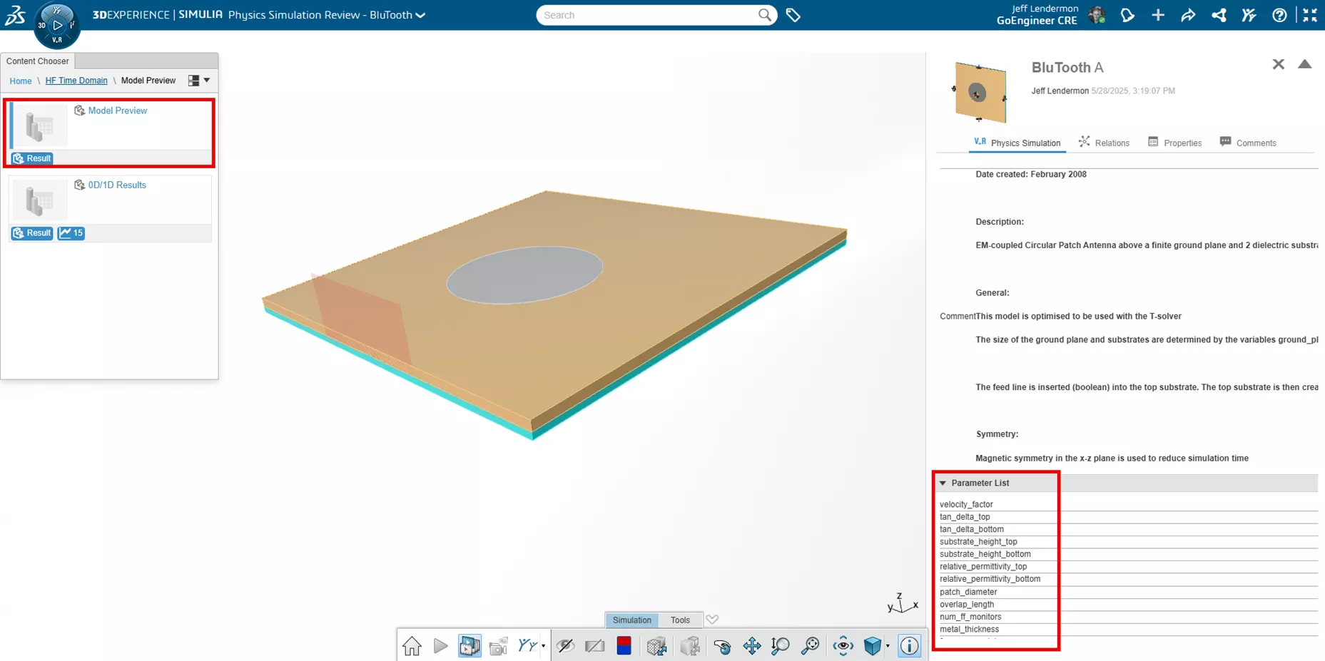 3DEXPERIENCE SIMULIA 物理仿真审阅界面 3DEXPERIENCE SIMULIA 物理仿真审阅界面