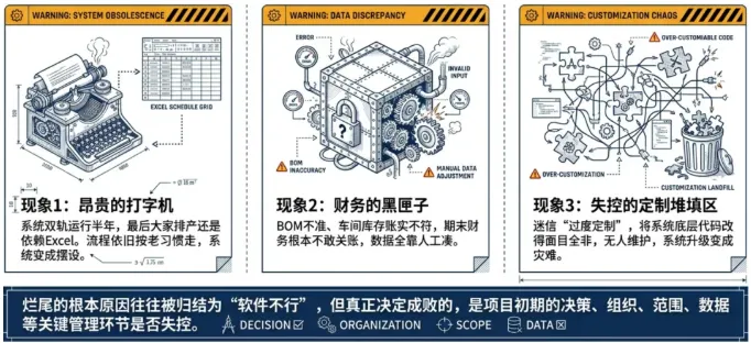 项目上了又停、停了又改？DELMIAWorks这套“防烂尾”体系，帮你把ERP做稳