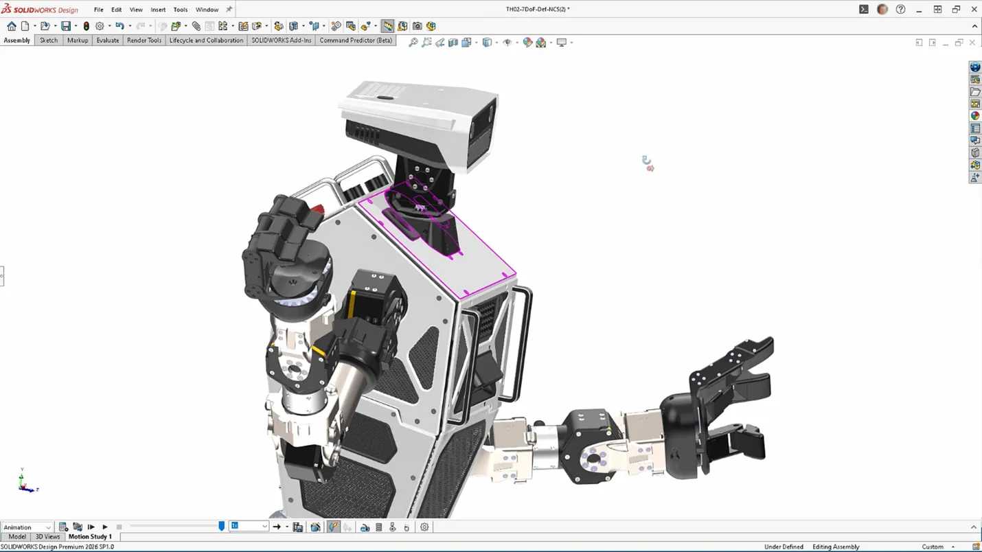 THEMIS 全机 SOLIDWORKS 三维设计界面 THEMIS 全机 SOLIDWORKS 三维设计界面