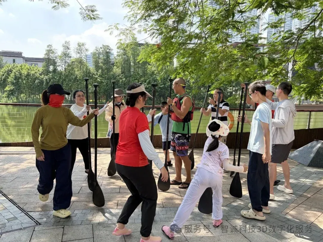 佛山碧波荡漾的“桨板新体验