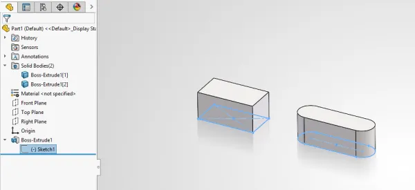 SOLIDWORKS多实体建模基础实操教程