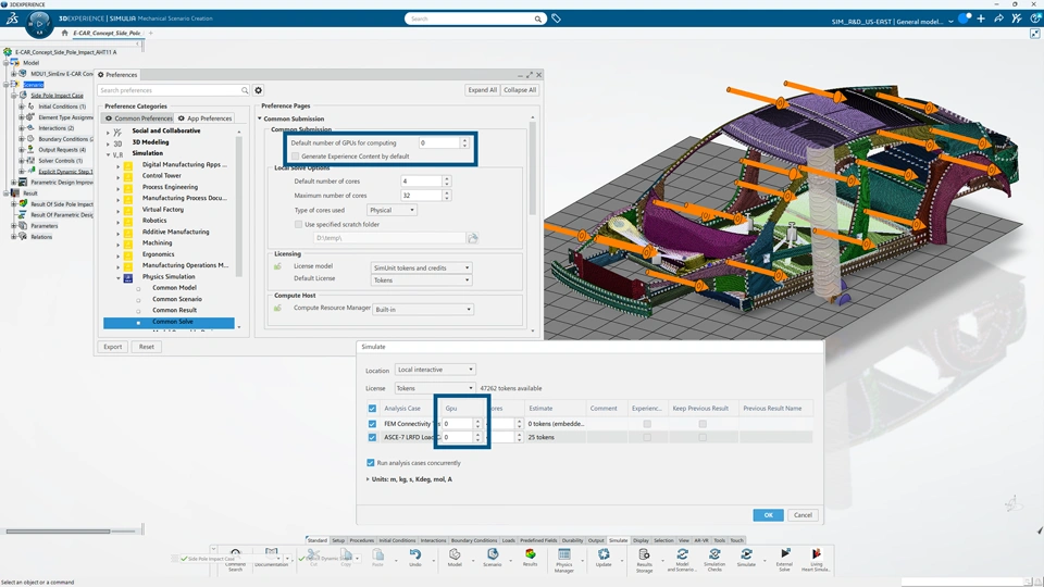 SOLIDWORKS Simulation Analyst大型结构求解计算扩展性优化 SOLIDWORKS Simulation Analyst大型结构求解计算扩展性优化