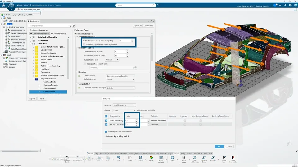 SOLIDWORKS Simulation Analyst大型结构求解计算扩展性优化 SOLIDWORKS Simulation Analyst大型结构求解计算扩展性优化