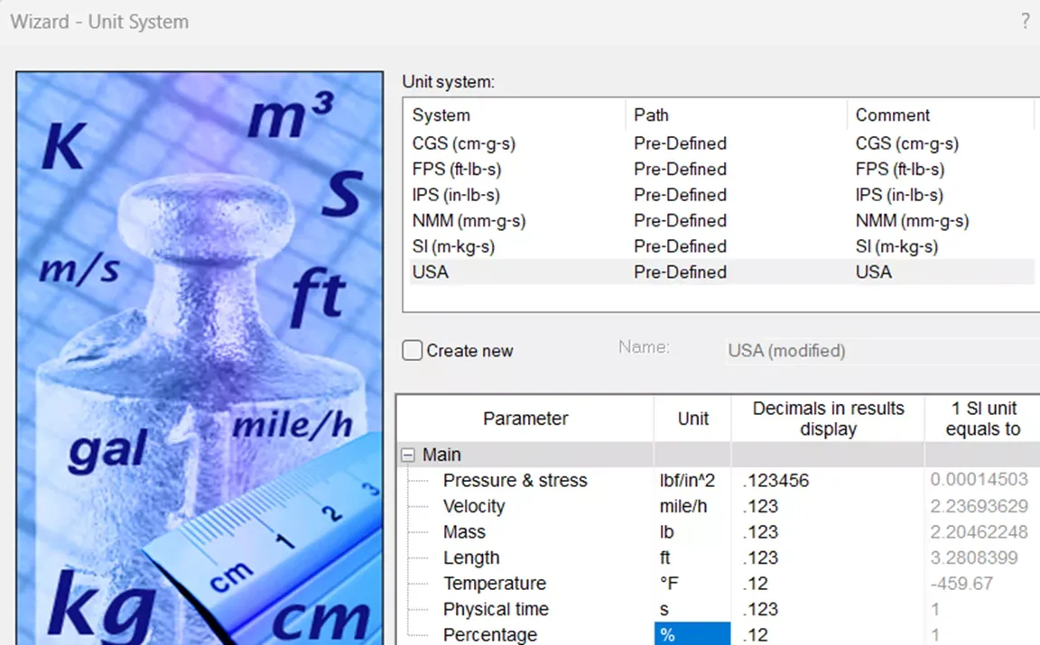 SOLIDWORKS 流体仿真向导界面