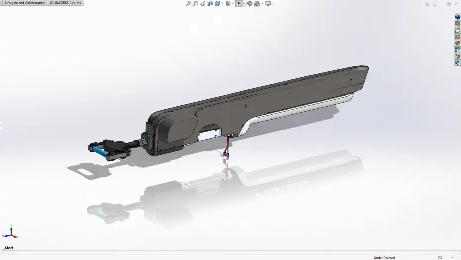 SOLIDWORKS 通过三维装配与配置管理，协同完成精密机械手的结构设计与方案验证。