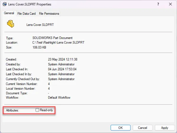 如何关闭 SOLIDWORKS PDM 的检出提示