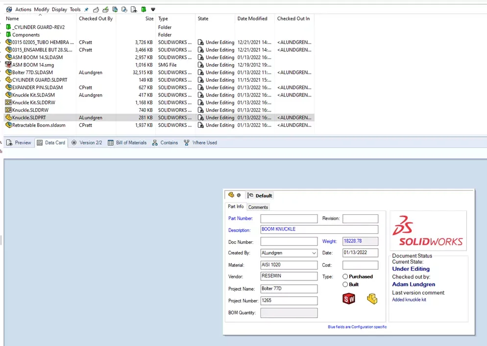 SOLIDWORKS 专业版 CAD 软件包具备的 PDM 功能 SOLIDWORKS 专业版 CAD 软件包具备的 PDM 功能