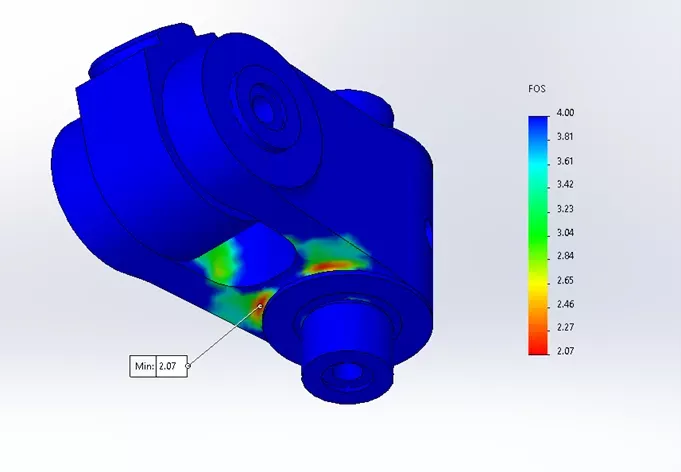 SOLIDWORKS 白金版安全系数报告仿真算例 SOLIDWORKS 白金版安全系数报告仿真算例