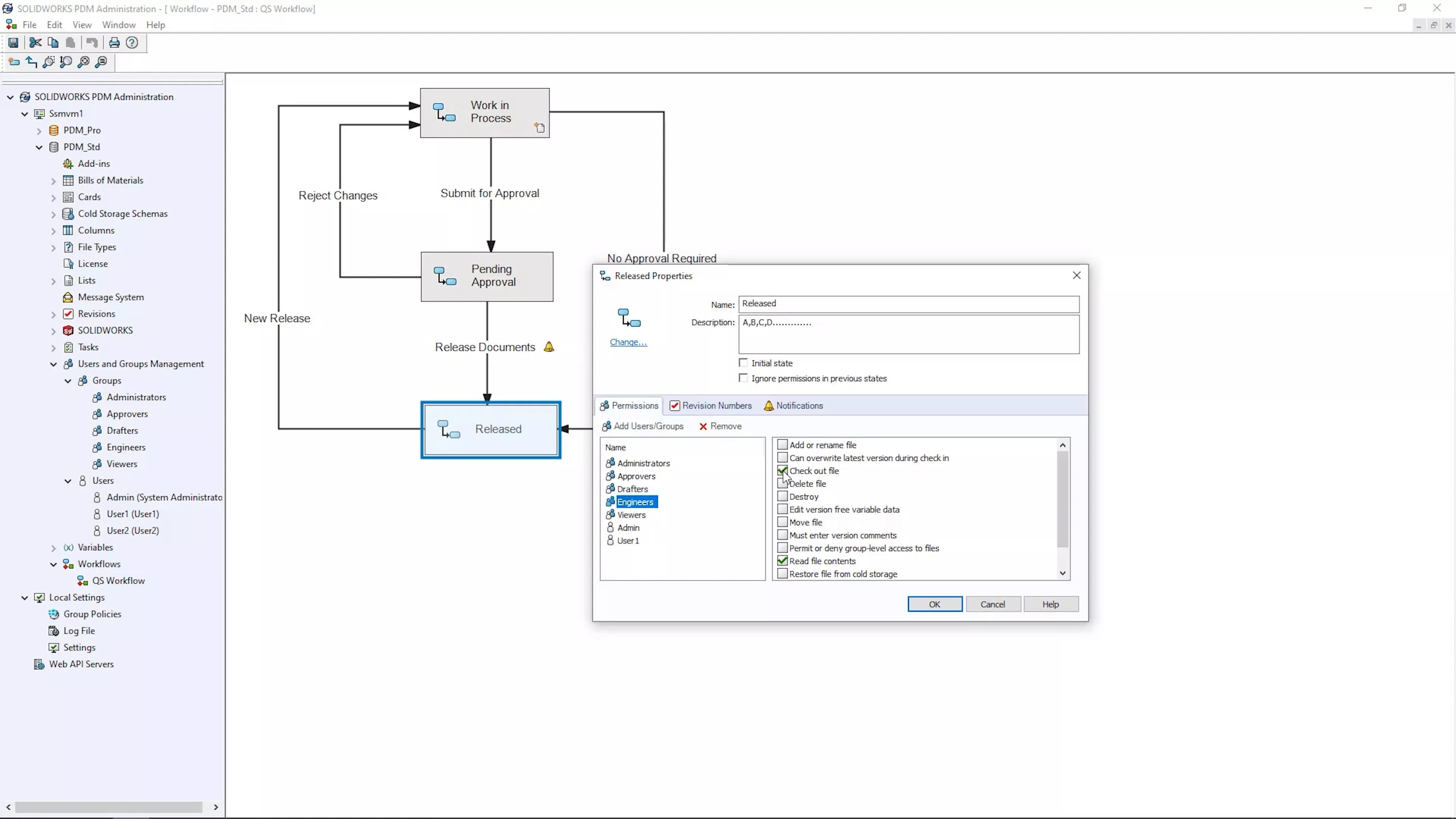 SOLIDWORKS PDM工作流 SOLIDWORKS PDM工作流