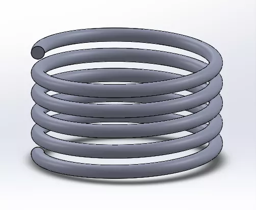 在 SOLIDWORKS 中创建弹簧 在 SOLIDWORKS 中创建弹簧