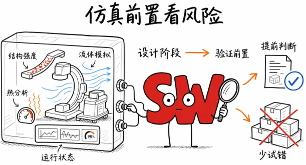 仿真前置看风险把问题先放进虚拟环境里 仿真前置看风险把问题先放进虚拟环境里