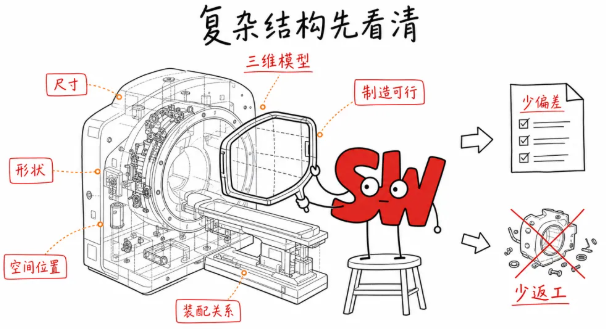 高端医疗设备难在复杂结构能否被提前看清 高端医疗设备难在复杂结构能否被提前看清
