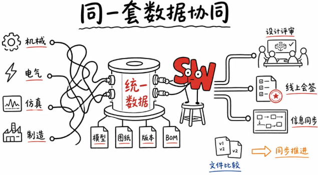 同一套数据协同让多专业研发不再各走各的版本 同一套数据协同让多专业研发不再各走各的版本
