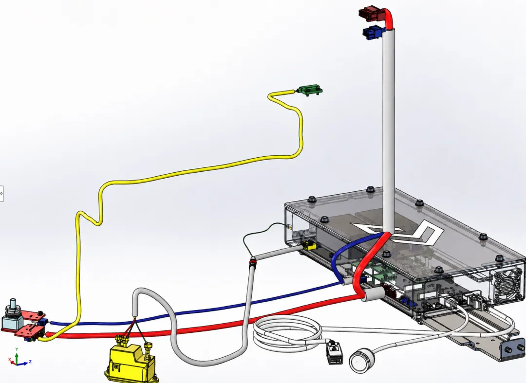 SOLIDWORKS Electrical 基于设备三维模型完成线缆路径规划与长度计算,让线缆用量从经验估算转向精准统计。 SOLIDWORKS Electrical 基于设备三维模型完成线缆路径规划与长度计算,让线缆用量从经验估算转向精准统计。