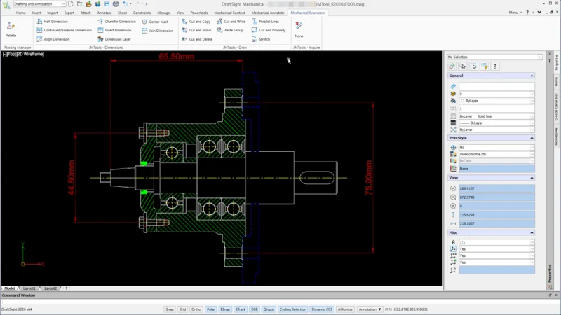 DraftSight全新工具套件 DraftSight全新工具套件
