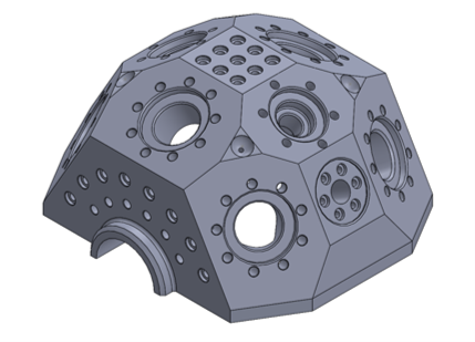 SolidCAM 中的多轴钻孔是一套简化的加工工序