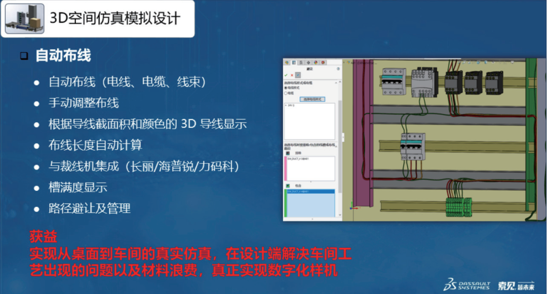 3D 仿真模拟,打通设计到生产全链路 3D 仿真模拟,打通设计到生产全链路