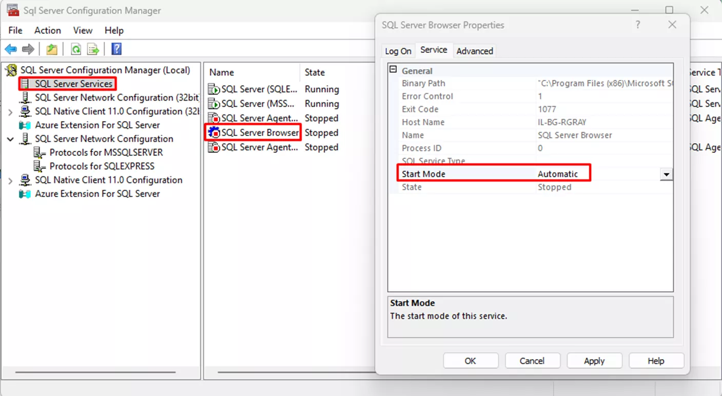右键【SQL Server (MSSQLSERVER)】,选择【重新启动】 右键【SQL Server (MSSQLSERVER)】,选择【重新启动】