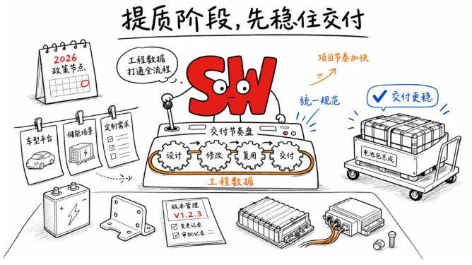 通过 SOLIDWORKS 与 SOLIDWORKS PDM,将设计、修改、复用和交付建立在统一、规范的工程数据之上 通过 SOLIDWORKS 与 SOLIDWORKS PDM,将设计、修改、复用和交付建立在统一、规范的工程数据之上
