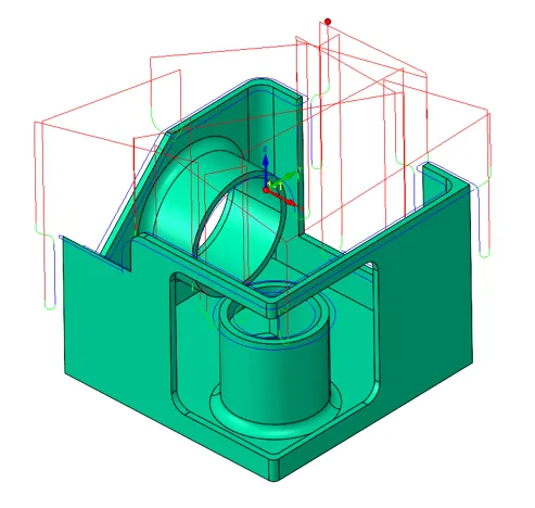SolidCAM 三轴棱边处理