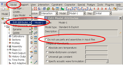勾选【输入文件中不使用部件和装配体 (Do not use parts and assembles in input files)】（图 8）。